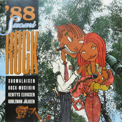 SUOMI ROCK  ´88 (CD), mm. Leevi, Pelle, Tuomari N.