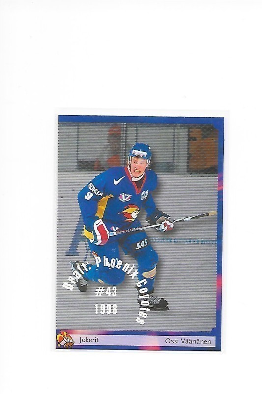 2002-03 CardSet #295 Ossi Väänänen Jokerit