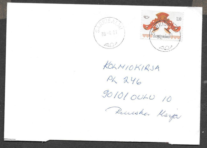 Postilähetys - Pohjola (LAPE 869) Särkisalmi 30.4.1981