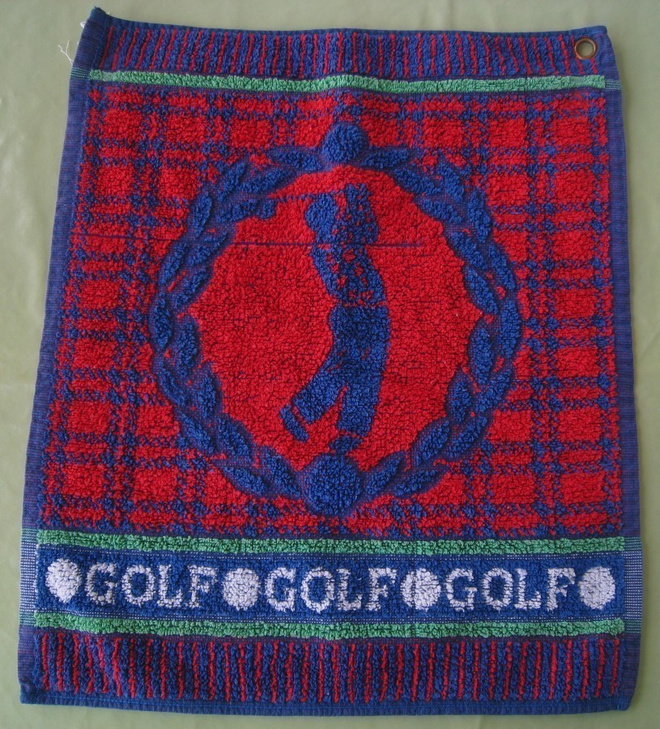 Golfpyyhe käytetty puuvilla frotee