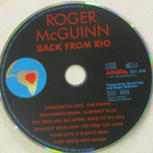 Roger McGuinn • Back From Rio CD - pikkukuva 3