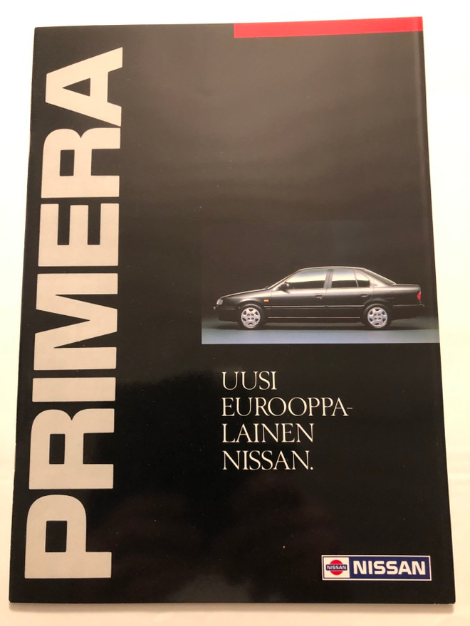 Myyntiesite - Nissan Primera - 6/1991