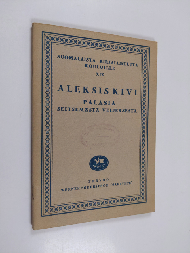 Aleksis Kivi : Palasia Seitsemästä veljeksestä