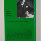 Emile Jaques-Dalcroze : Rhythm music & education - pikkukuva 2