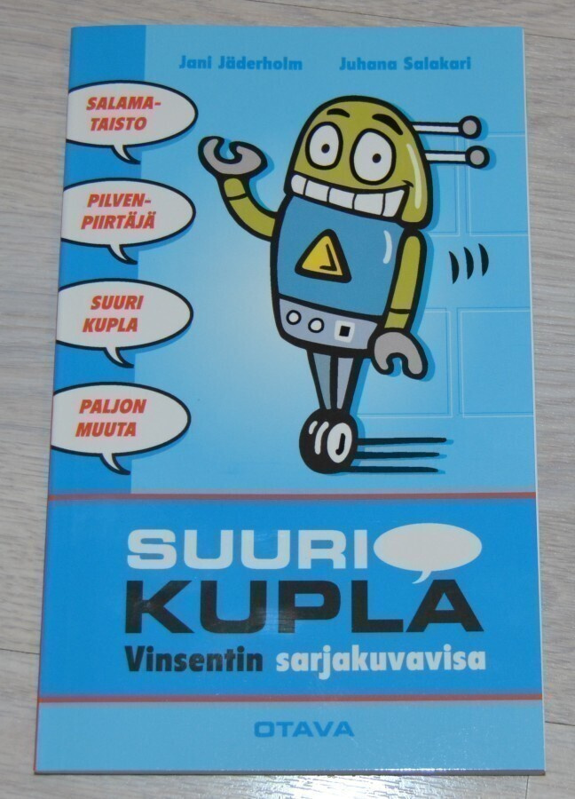 Suuri Kupla - Vinsentin sarjakuvavisa -tehtäväkirja