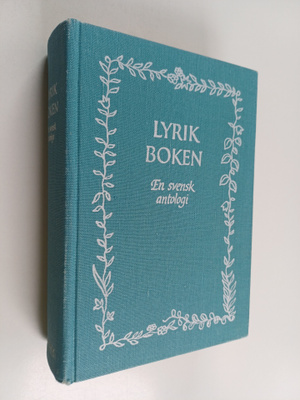 Tage Nilsson : Lyrik boken - en svensk antologi