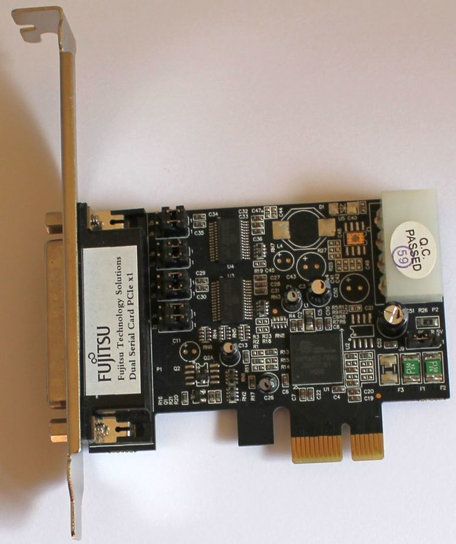Sarjaportti  PCIe x1