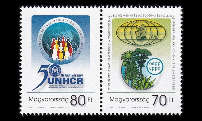 Unkari 4666-7p2 ** Merkkivuosia (2001)