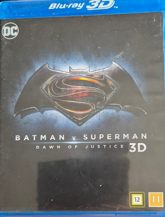 Batman V Superman Dawn Of Justice 3D -2Blu-Ray