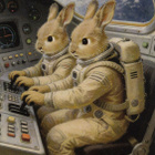 Jänikset astronautteina - pikkukuva 1
