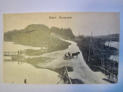 VANHA Postikortti Mikkeli 1900-l