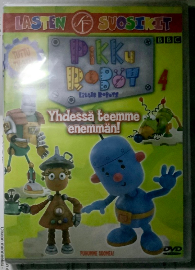 Pikku Robot: Yhdessä teemme enemmän! (UUSI DVD)