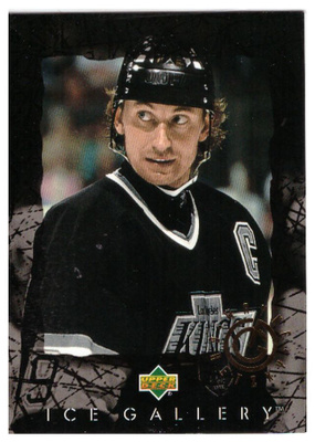 WAYNE GRETZKY Kings, 94-95 Up.D. Ice Gallery #IG-15