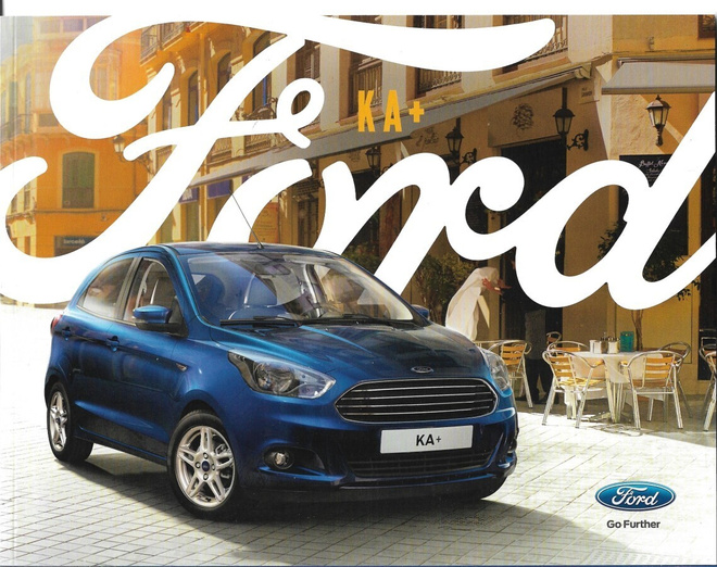 2016 Ford KA+ esite -  KUIN UUSI - suom - 40 sivua