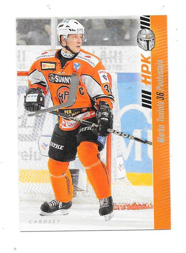 2012-13 CardSet #29 Marko Tuulola  HPK