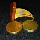 Vintage Venäläinen meripihka solki Amber itämeren Meripihka - pikkukuva 2