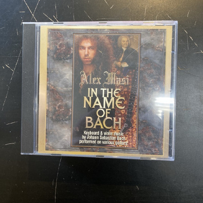 Alex Masi - In The Name Of Bach (remastered) CD