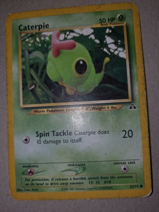 Caterpie 53/75 - Neo Discovery - Common card