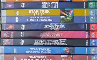 STAR TREK KOKOELMA 11KPL  DVD
