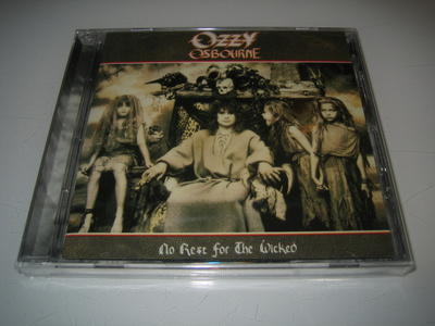 Ozzy Osbourne - No Rest For The Wicked (CD, Uusi)