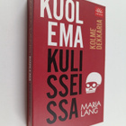 Maria Lang : Kuolema kulisseissa : kolme dekkaria - pikkukuva 1
