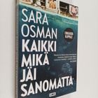 Sara Osman : Kaikki mikä jäi sanomatta - pikkukuva 1