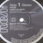 Shoot To Thrill: Cinco de Mayo 12 " Maxisingle 1988 - pikkukuva 3