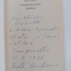 Risto Lindroos : Sodannälkäinen maisema : runoja (signeer... - pikkukuva 3