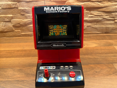 Mario’s Cement Factory Game & Watch Table Top