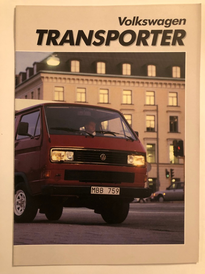 Myyntiesite - Volkswagen Transporter - 12/1989