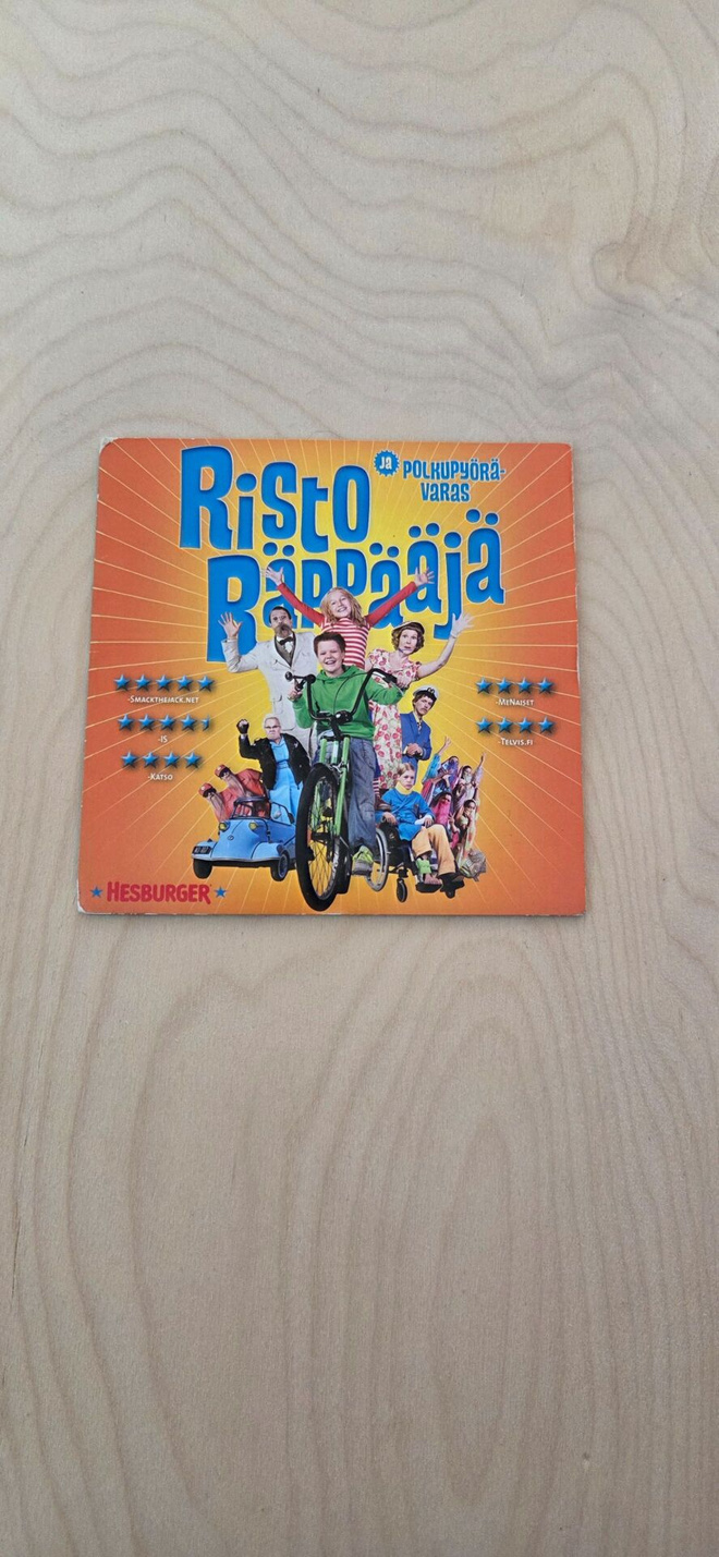 Risto räppääjä polkupyörävaras