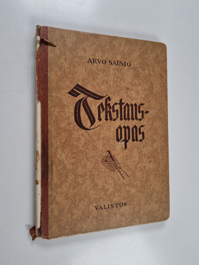 Arvo Sainio : Tekstausopas