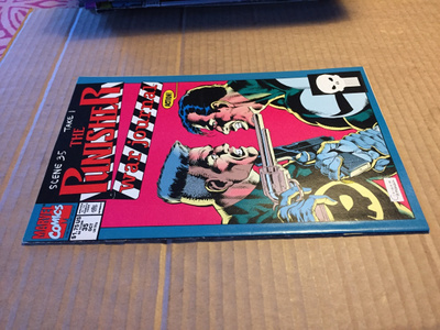 MARVEL THE PUNISHER WAR JOURNAL 35/1991 HYVÄ