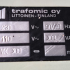 Suojaerotusmuuntaja 220/110 VAC - pikkukuva 2