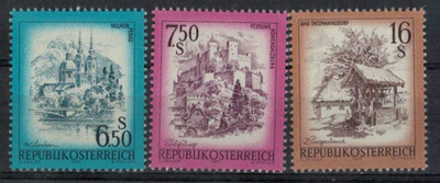 Itävalta Mi 1549-51 ++