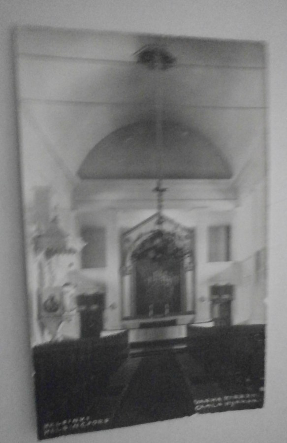 Helsinki, Vanha kirkko, sisäkuva, vanha valokuvapk, p. 1989