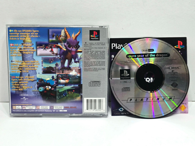 PS1 - Spyro Year of the Dragon