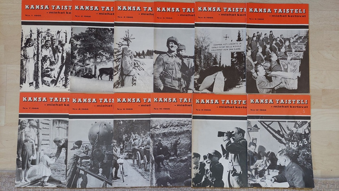 Kansa Taisteli 1966: 1-12 eli koko vuosikerta