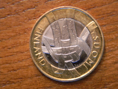 Suomi unc 2011 5 euro juhlaraha "Karelia"
