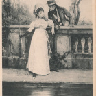 Pariskunta - vanha Carte Postale - pikkukuva 1