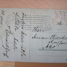 VANHA Postikortti Onnitelukortti 1910 Kohopainettu - pikkukuva 2