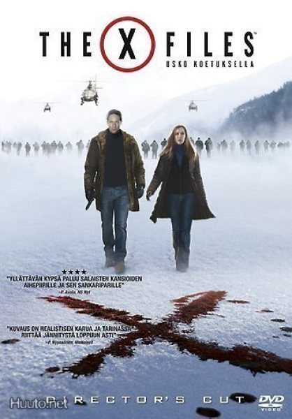 The X-Files - Usko Koetuksella  -  Director's Cut   -  DVD