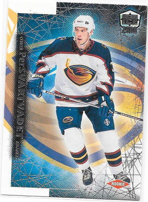 1999-00 Pacific Dynagon Ice #19 Per Svartvadet Atlanta RC