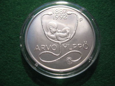 Suomi 10e hopea juhlaraha Arvo Ylppö - 2012