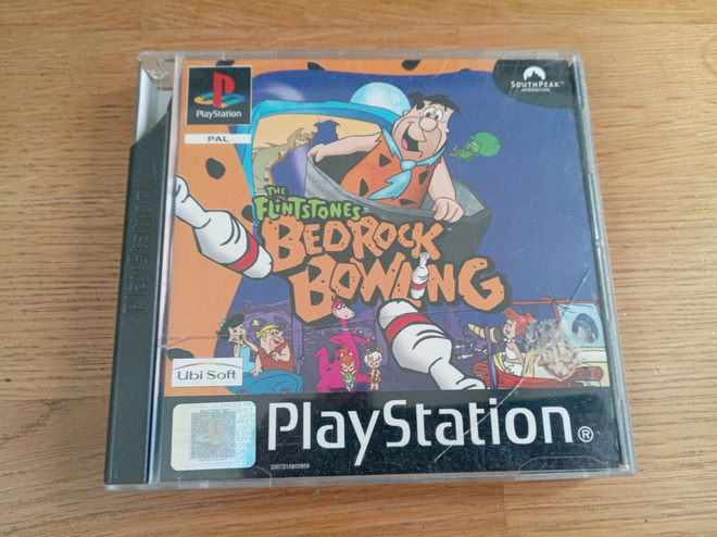 The Flintstones Bedrock Bowling - PS1