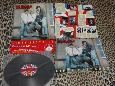 THE DRONES dirty bastards LP ...Manchester U.K. pUnK rOcK...