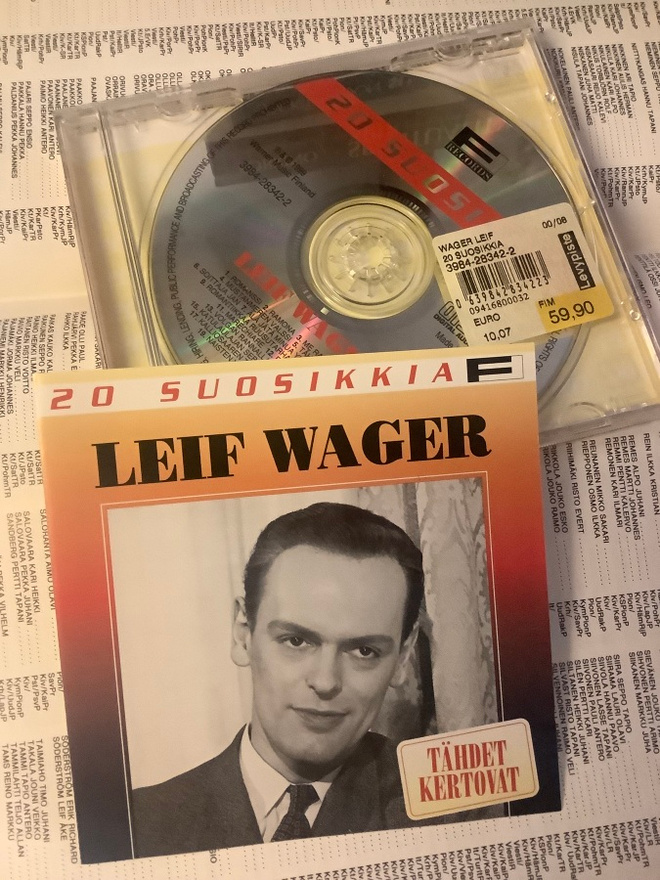 Leif Wager - 20 Suosikkia: Tähdet kertovat (CD)