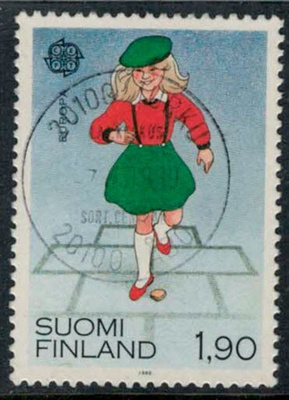 1989 Eurooppa 1,90 mk er.kaunis TURKU -89
