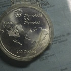 1.44oz sterling hopea raha 1976 Olympiad - pikkukuva 1