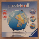 Ravensburg palapeli 540 osaa pyöreä maapallo puzzle ball - pikkukuva 1